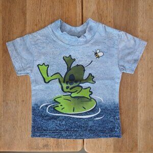 SMALL STEPS multi color S/S tee sz 12 mos. baby boy